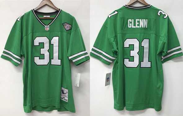 Men%27s New York Jets #31 Aaron Glenn Green 1994 Throwback Stitched Jersey->philadelphia eagles->NFL Jersey