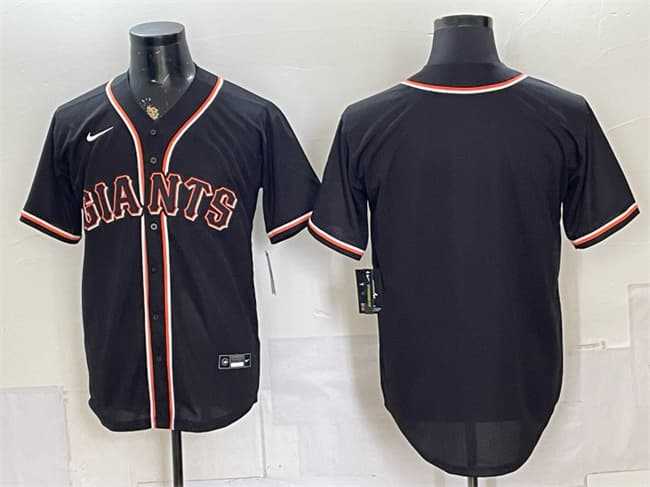 Men%27s San Francisco Giants Blank 2026 Fashion Replica Black Out Stitched Jersey->san francisco giants->MLB Jersey