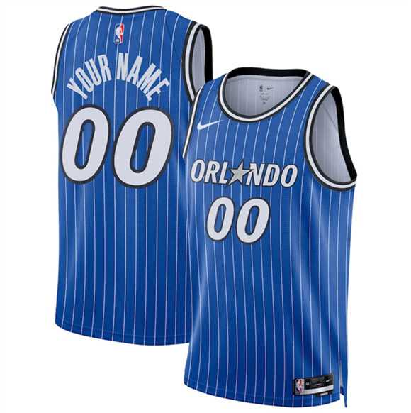 Men%27s Orlando Magic Active Player Custom Blue 2025 Icon Edition Stitched Basketball Jersey->washington commanders->NFL Jersey