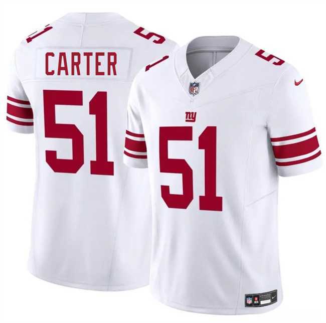 Youth New York Giants #51 Abdul Carter White 2025 Draft F.U.S.E. Vapor Untouchable Limited Stitched Jersey Dzhi->new york giants->NFL Jersey