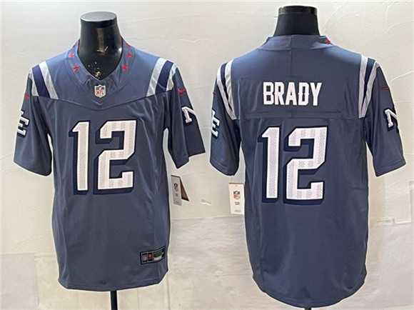 Mens New England Patriots #12 Tom Brady 2025 F.U.S.E. Rivalries Vapor Limited Stitched Jersey->new england patriots->NFL Jersey