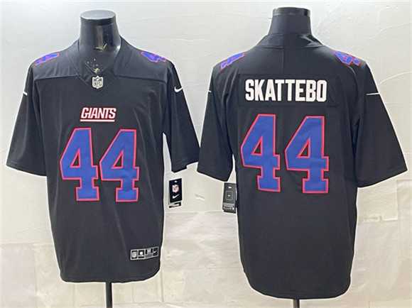 Mens New York Giants #44 Cam Skattebo Black Fashion Vapor Untouchable Limited Stitched Jersey->new york giants->NFL Jersey