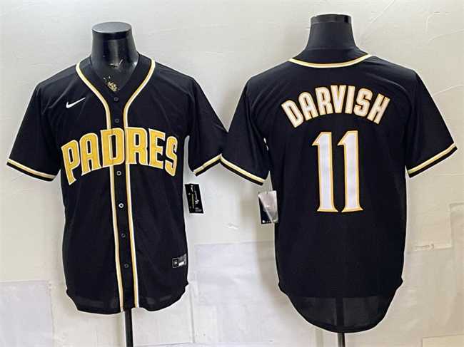 Men%27s San Diego Padres #11 Yu Darvish 2026 Fashion Replica Black Out Stitched Jersey->pittsburgh pirates->MLB Jersey