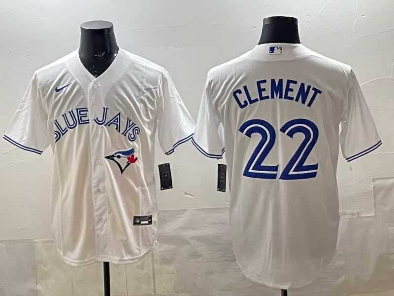 Men%27s Toronto Blue Jays 22 Ernie Clement white 50th Anniversary Alternate Limited Jersey->toronto blue jays->MLB Jersey