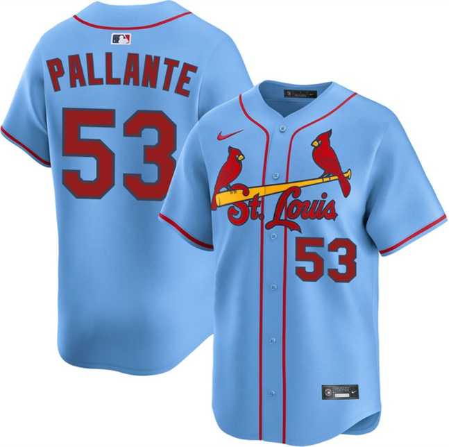 Mens St. Louis Cardinals Blank Black Lights Out Limited Stitched Jersey Dzhi->st.louis cardinals->MLB Jersey