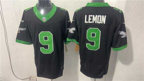 Mens Philadelphia Eagles #9 Makai Lemon Black 2026 Draft F.U.S.E Vapor Untouchable Limited Stitched Jersey->philadelphia eagles->NFL Jersey