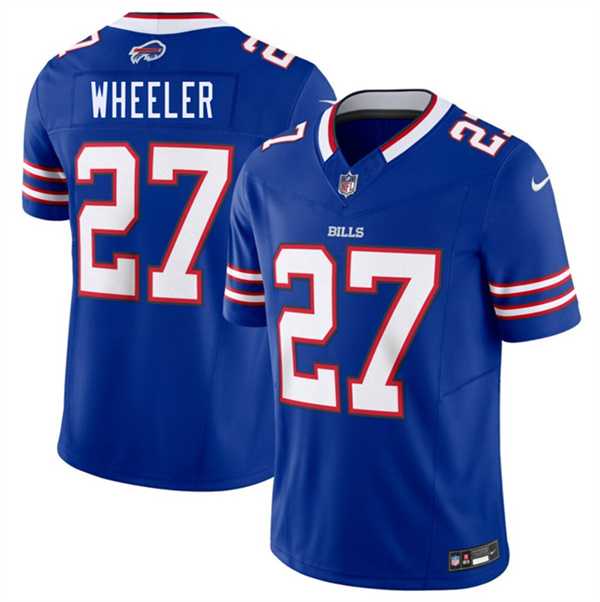 Mens Buffalo Bills #27 Ian Wheeler Blue 2026 F.U.S.E. Vapor Untouchable Limited Stitched Jersey->buffalo bills->NFL Jersey
