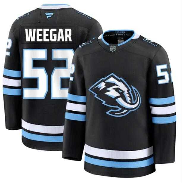 Mens Utah Mammoth #52 Mackenzie Weegar Fanatics Home Navy Blue Premium Jersey Dzhi Mens Utah Mammoth #52 Mackenzie Weegar Fanatics Home Navy Blue Premium Jersey Dzhi