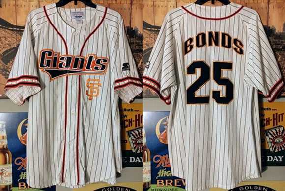 Men%27s San Francisco Giants #25 Barry Bonds White Limited Stitched Jersey->st.louis cardinals->MLB Jersey