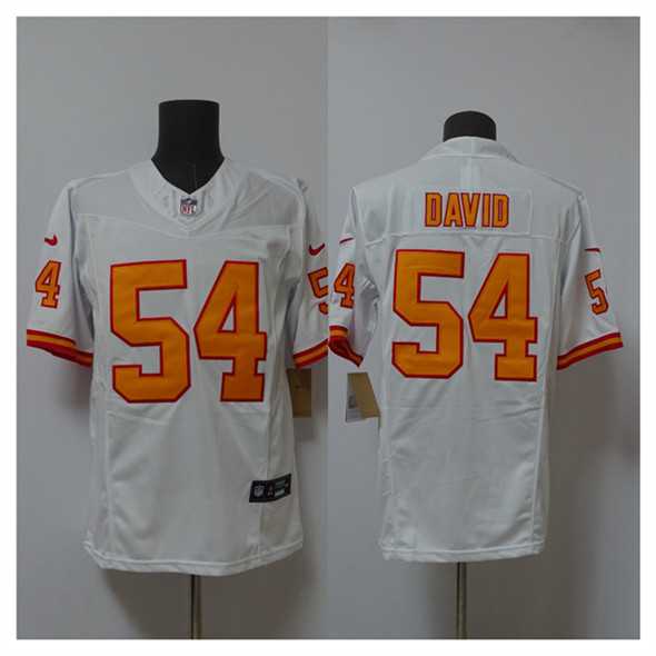 Men%27s Tampa Bay Buccaneers #54 Lavonte David White 2025 F.U.S.E. Vapor Limited Stitched Jersey->pittsburgh steelers->NFL Jersey
