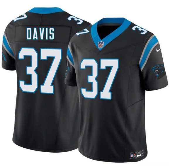 Men%27s Carolina Panthers #37 Miles Davis Black 2026 Draft F.U.S.E. Vapor Limited Stitched Jersey Dzhi->buffalo bills->NFL Jersey