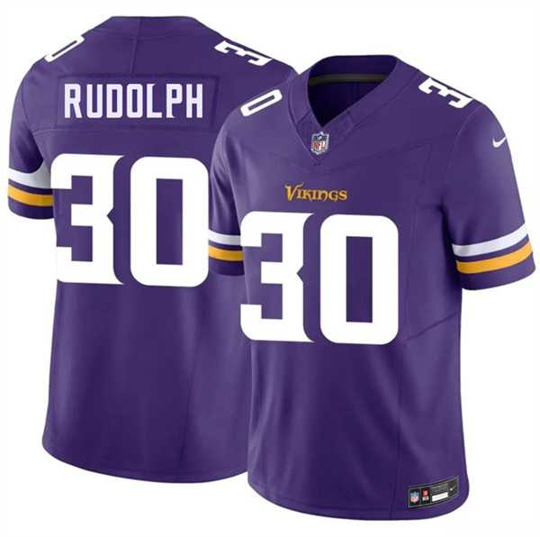 Mens Minnesota Vikings #30 Trayvon Rudolph Purple 2026 F.U.S.E. Vapor Untouchable Limited Stitched Jersey Dzhi->minnesota vikings->NFL Jersey