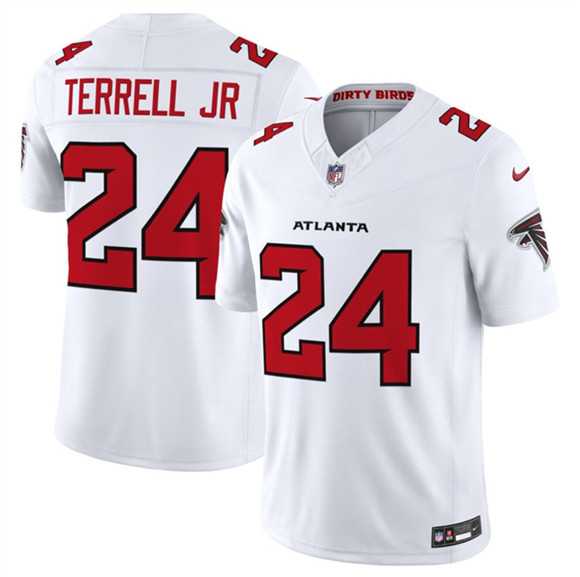Mens Atlanta Falcons #24 A.J. Terrell White 2026 New F.U.S.E. Vapor Untouchable Limited Stitched Jersey Dzhi->atlanta falcons->NFL Jersey