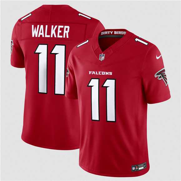 Mens Atlanta Falcons #11 Jalon Walker Red 2026 New F.U.S.E. Vapor Untouchable Limited Stitched Jersey Dzhi->atlanta falcons->NFL Jersey
