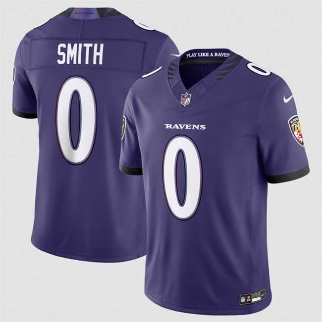 Mens Baltimore Ravens #0 Roquan Smith Purple 2026 F.U.S.E Vapor Stitched Limited Jersey Dzhi->baltimore ravens->NFL Jersey