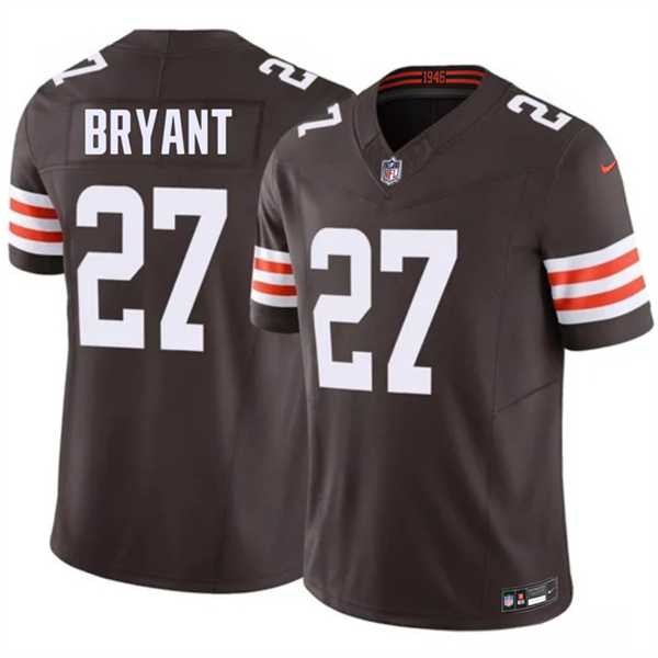 Mens Cleveland Browns #27 Myles Bryant Brown 2026 F.U.S.E. Vapor Limited Stitched Jersey Dzhi->cleveland browns->NFL Jersey