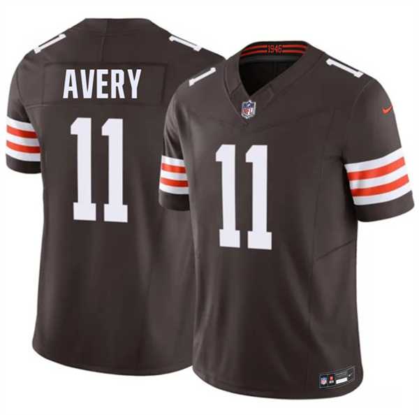 Mens Cleveland Browns #11 Tre Avery Brown 2026 F.U.S.E. Vapor Limited Stitched Jersey Dzhi->cleveland browns->NFL Jersey