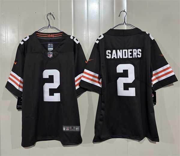 Men%27s Cleveland Browns #2 Shedeur Sanders Brown 2026 Vapor Limited Stitched Jersey->cleveland browns->NFL Jersey