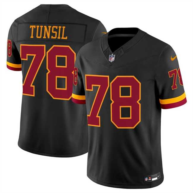Mens Washington Commanders #78 Laremy Tunsil Black 2026 F.U.S.E. Hail Raiser Alternate Vapor Limited Stitched Jersey Dzhi->washington commanders->NFL Jersey