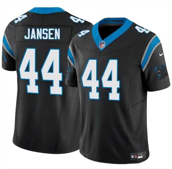 Men%27s Carolina Panthers #44 J.J. Jansen Black 2025 F.U.S.E. Vapor Limited Stitched Jersey Dzhi->carolina panthers->NFL Jersey