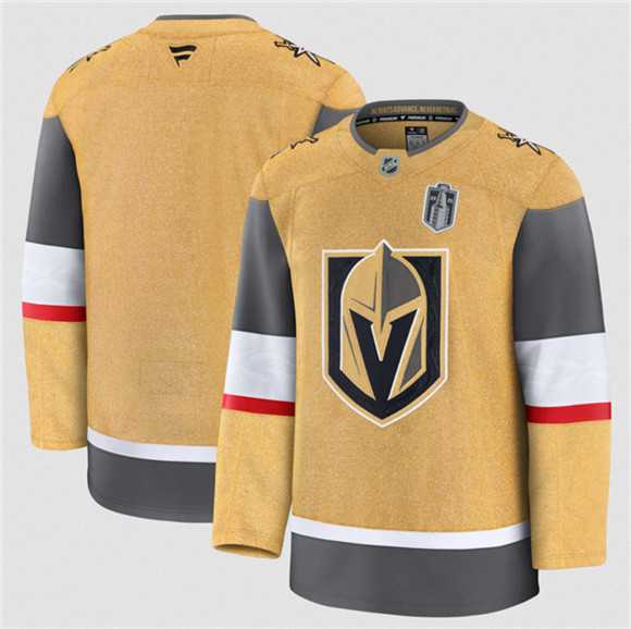 Men%27s Vegas Golden Knights Blank Gold 2026 Stanley Cup Final Patch Home Stitched Hockey Jersey Dzhi->san francisco 49ers->NFL Jersey