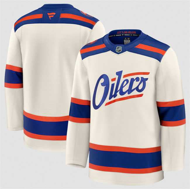 Men%27s Edmonton Oilers Blank Light Beige Alternate Stitched Jersey Dzhi->nhl youth jerseys->NHL Jersey