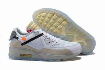 china cheap Nike Air Max90 X Off White shoes free shipping->nike air jordan->Sneakers