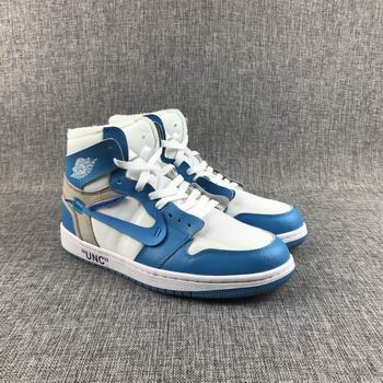 china cheap off-white air jordan 1 shoes->nike air jordan->Sneakers