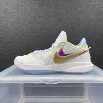 wholesale cheap Nike Lebron james 20 sneakers free shipping->nike series->Sneakers