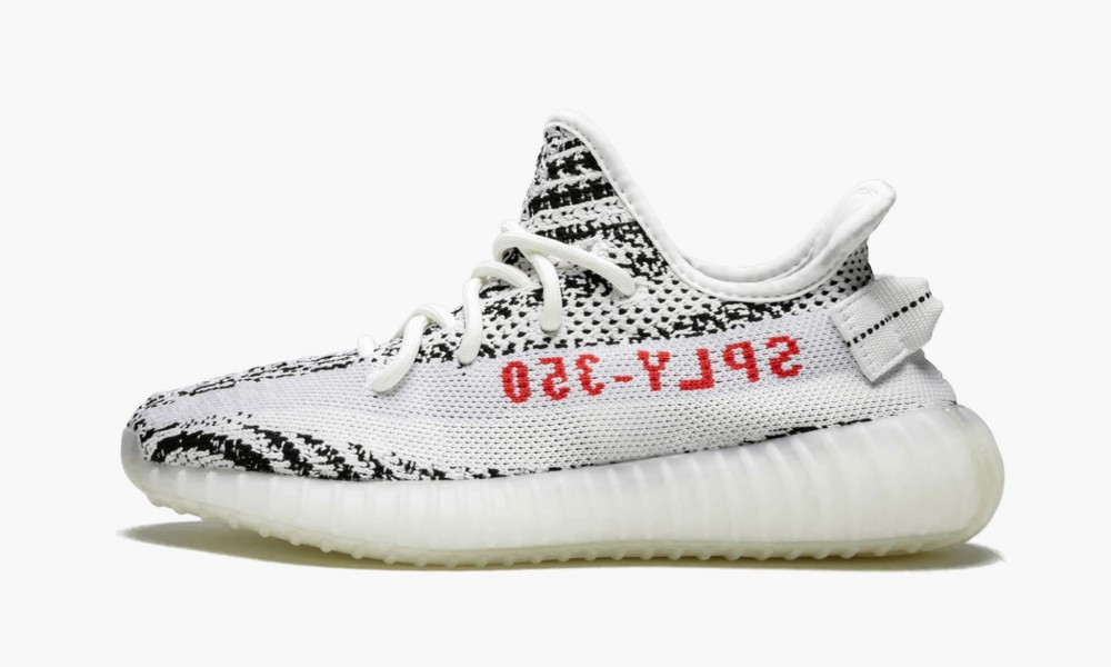 YEEZY BOOST 350 V2 Zebra 2018 2019 Release CP9654->Yeezy Boost->Sneakers